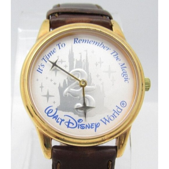 Vtg 1997 Walt Disney World 25th For Eastman Kodak Co WR Analog Watch (F642)